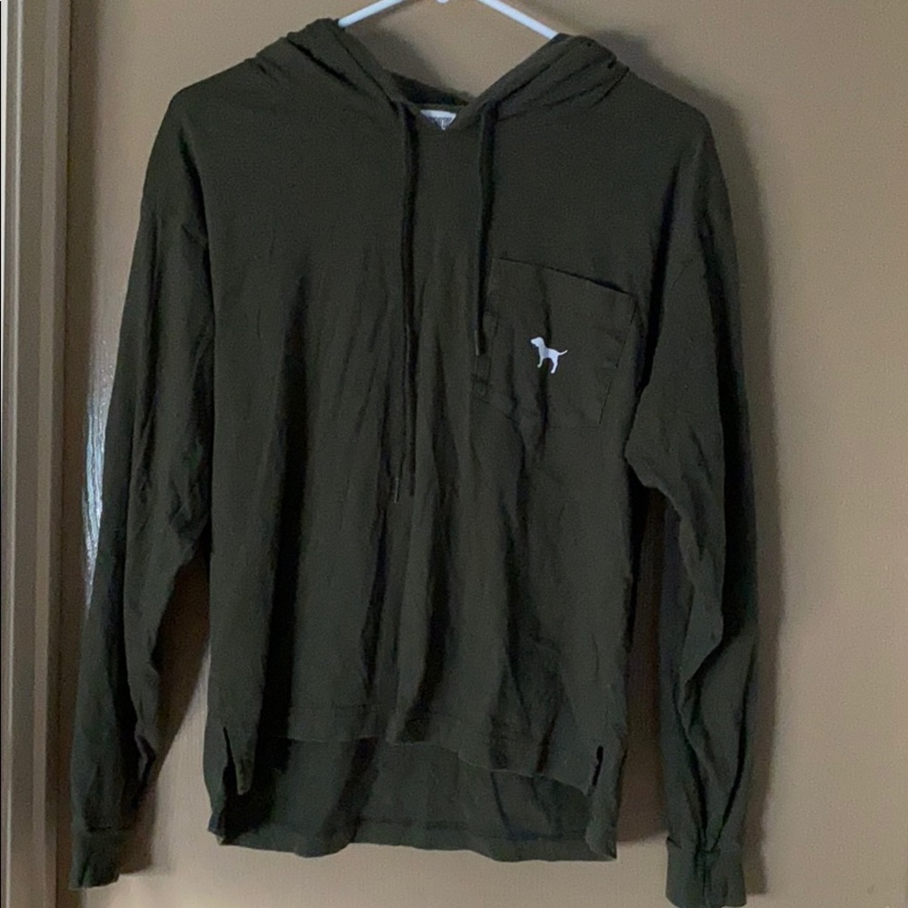 VS PINK long sleeve with hood